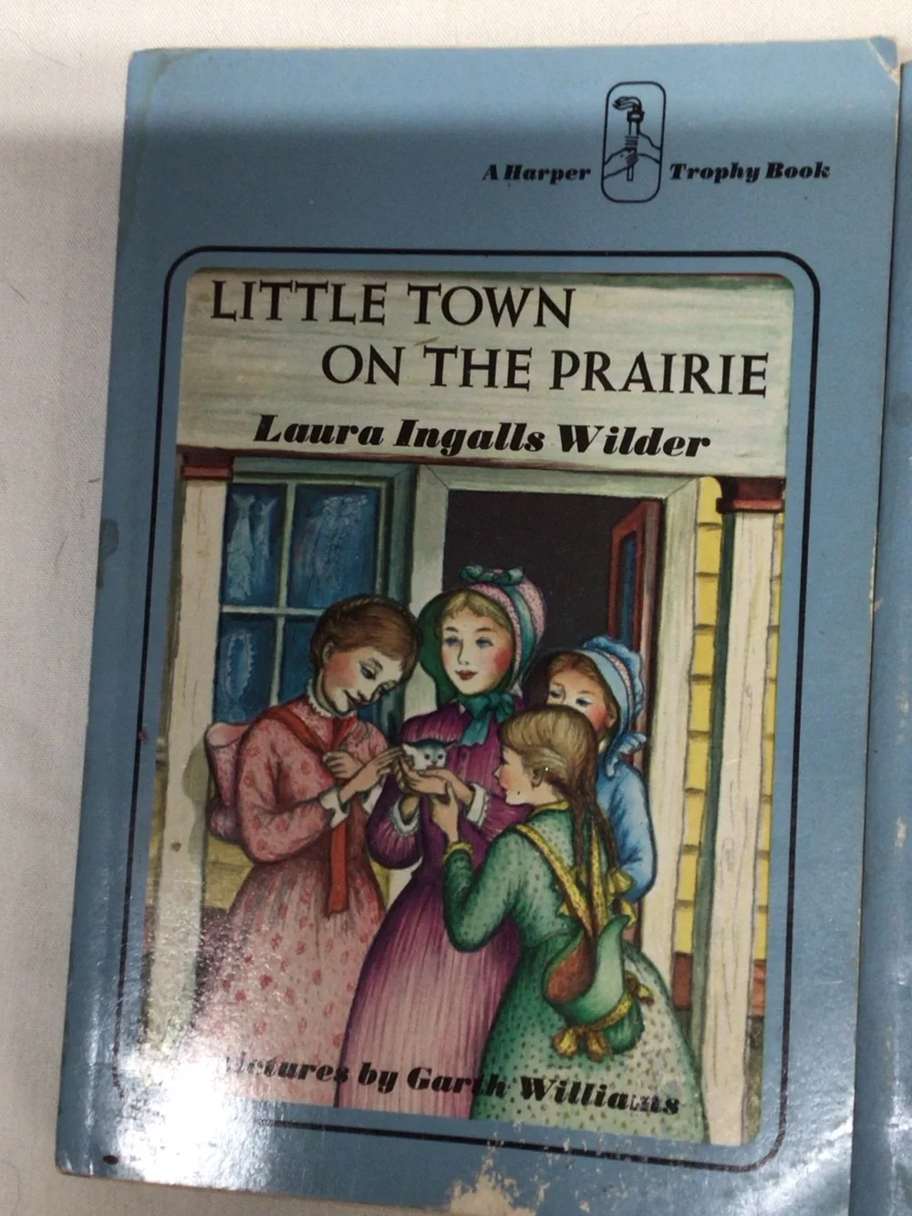 The Long Winter by Laura Ingalls Wilder - Blue Cover Coffee Table Book